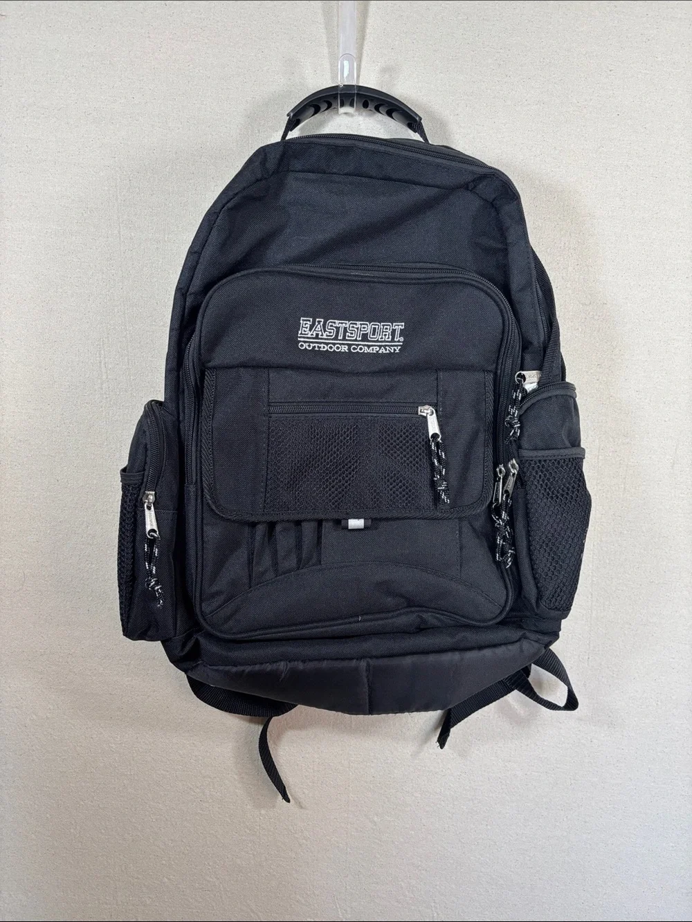 Eastsport Black Men's Backpack – Everyday Commuter Pack